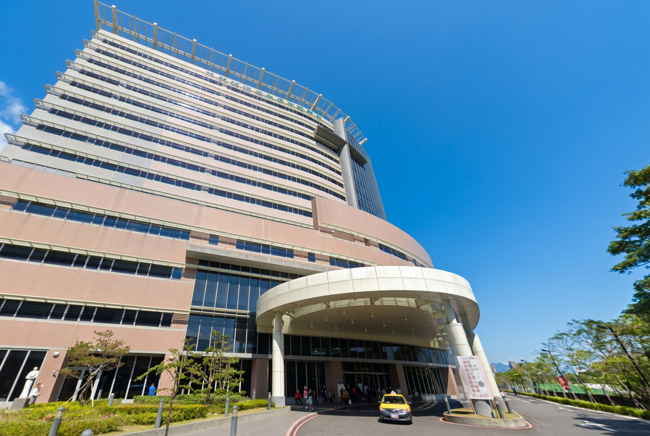 輔仁大學附設醫院外觀,下新莊與迴龍區域主要醫療後盾
