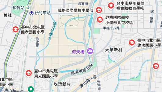 單元12重劃區附近學校