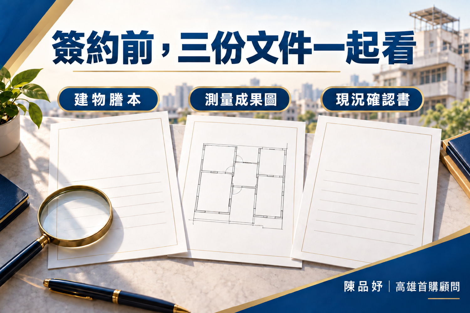 頂樓加蓋能買嗎?產權、合法性,和高雄舊公寓的三個現實問題(陳品妤|前金苓雅透天大樓成交專家)