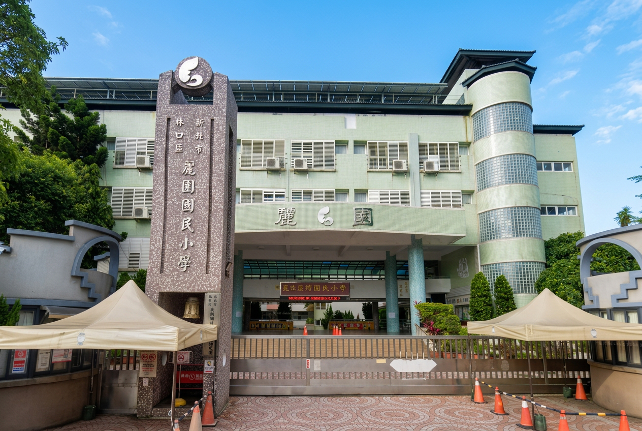 麗園國小外觀