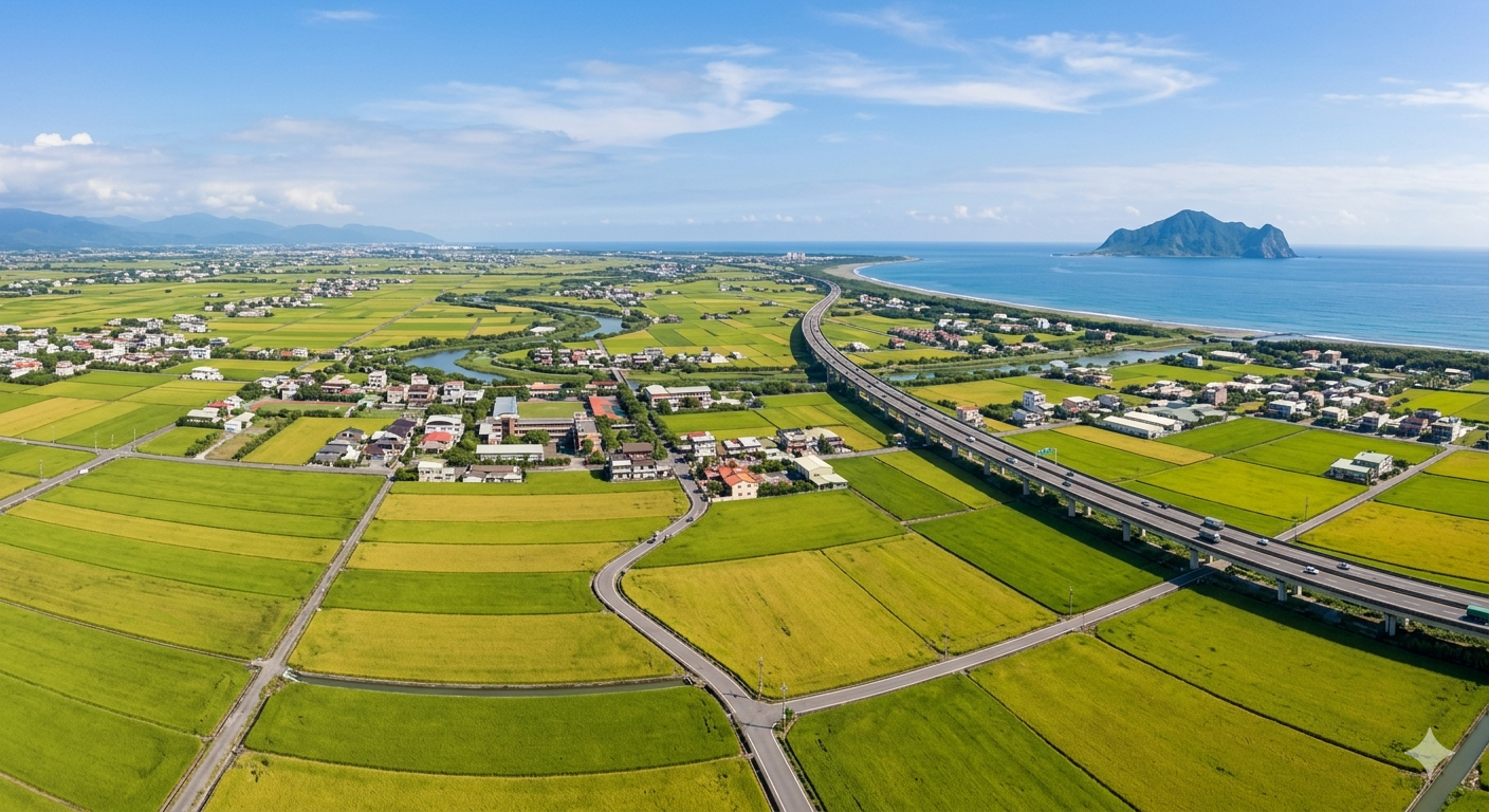 五結鄉空拍全景