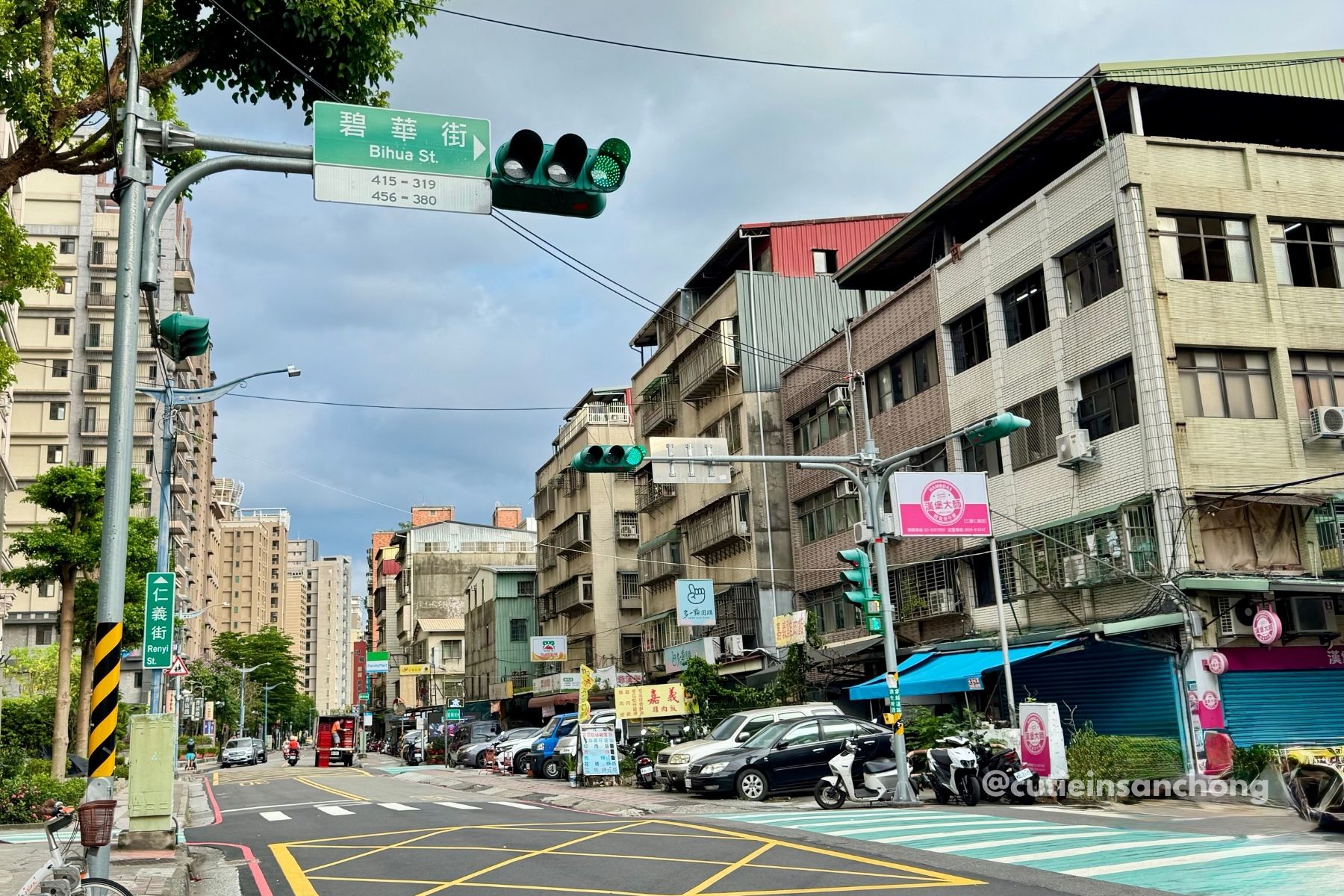 三重碧華街和仁義街交叉口