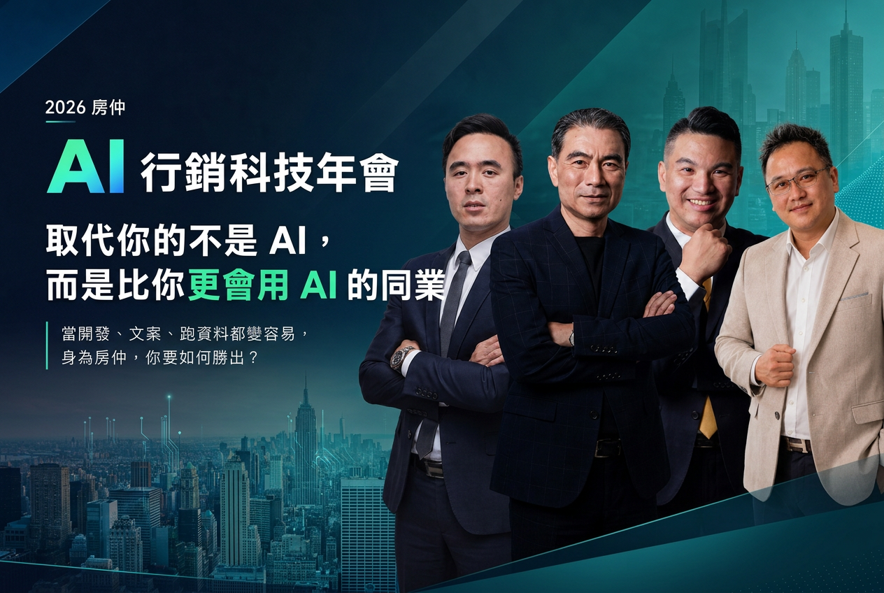 2026房仲AI行銷年會怎麼去?集思台大場地交通與報到懶人包