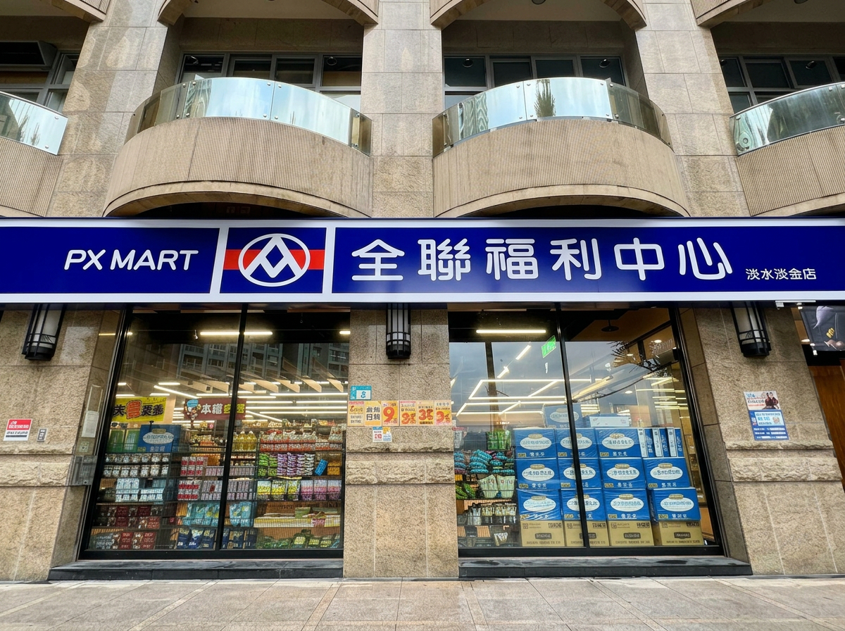 全聯淡水淡金店