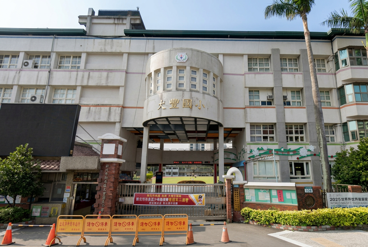 位於生活圈邊緣的大豐國小,校風活潑的就學選項
