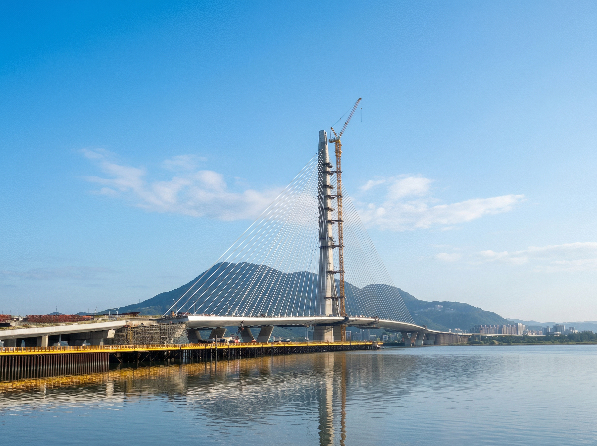 淡江大橋（預計 2025 年通車，目前施工中）